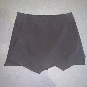 Black Aqua Napkin Skirt